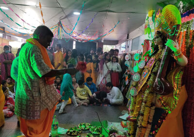 Lake Point School - Saraswati Puja Function